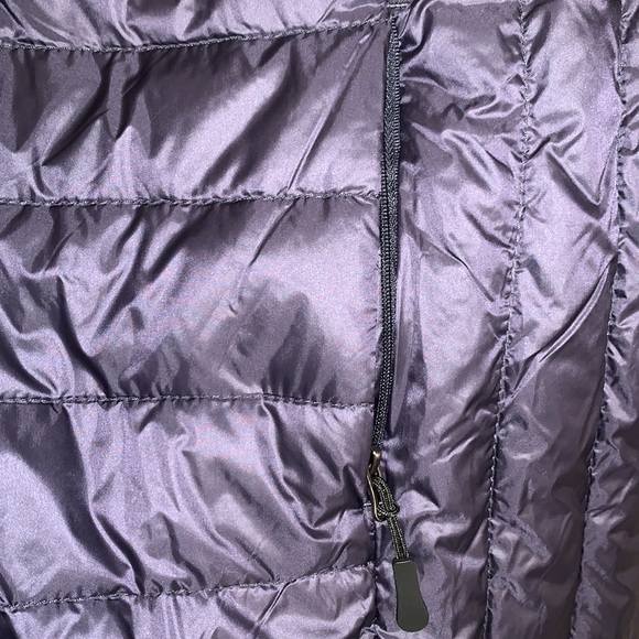 Max Therma size M dark blue Down blend insulated lightweight zip up puffy coat - Picture 10 of 15